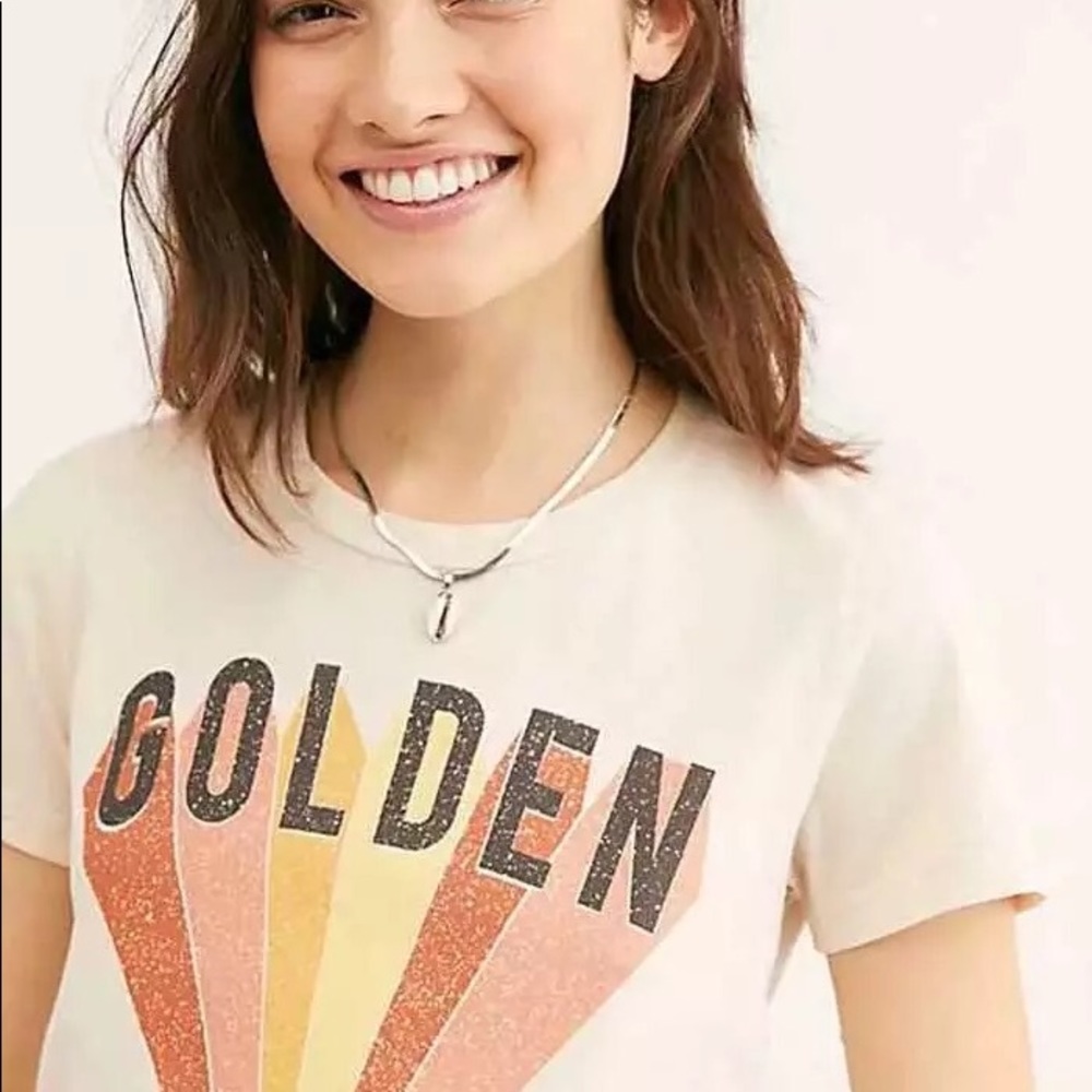 Vintage Bohemian Gypsy Golden Graphic Tee - Picture 3 of 6